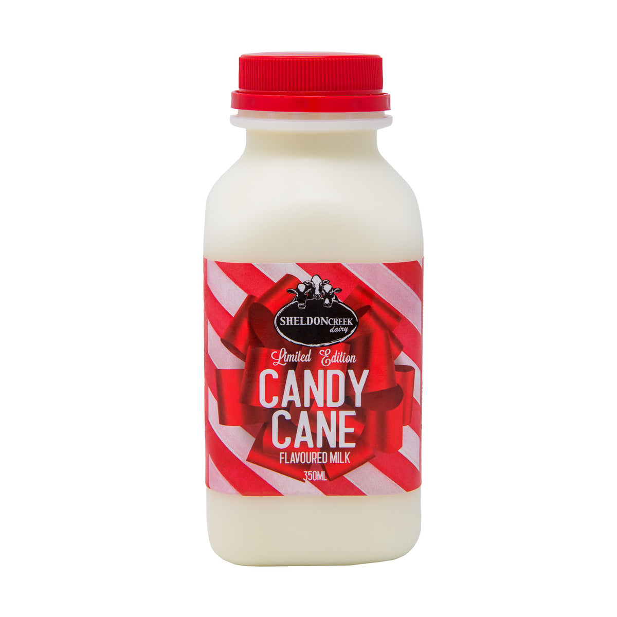 Candy Cane Milk 350mL Sheldon Creek Dairy Farm Store