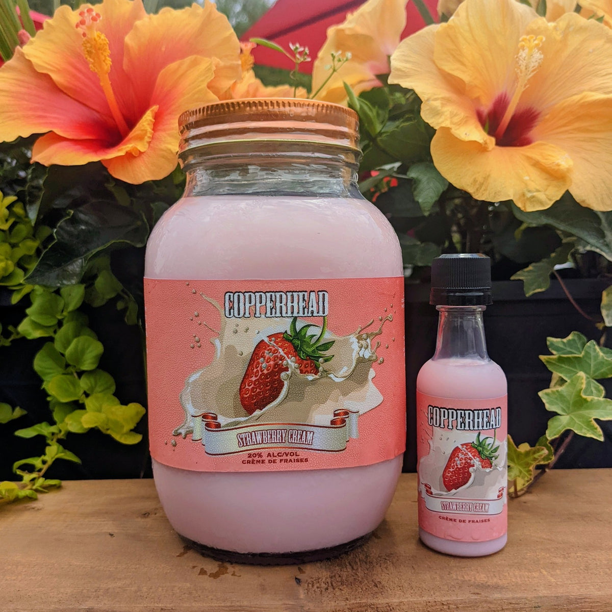 Copperhead Strawberry Cream Moonshine Farm Store at Sheldon Creek Dairy