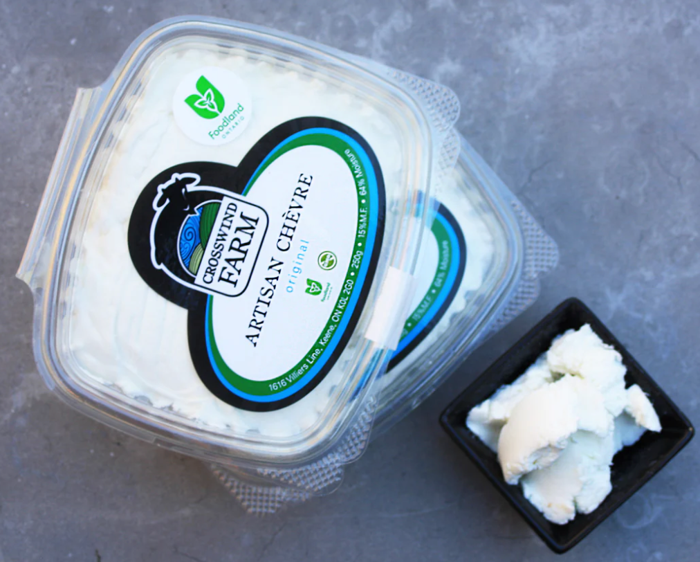 Goat Chevre Original Crosswind Farms Sheldon Creek Dairy Farm Store