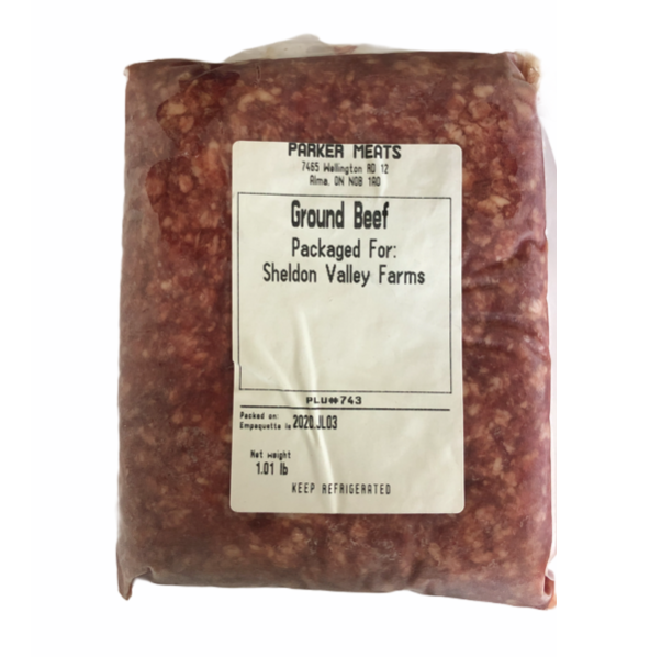 Ground Beef 1lb - From The Farmer.ca