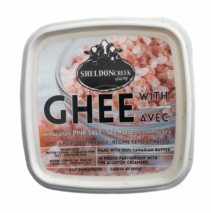 Ghee with Pink Salt 250g - From The Farmer.ca