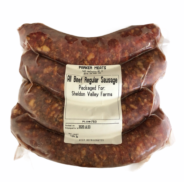 Beef Sausage - From The Farmer.ca