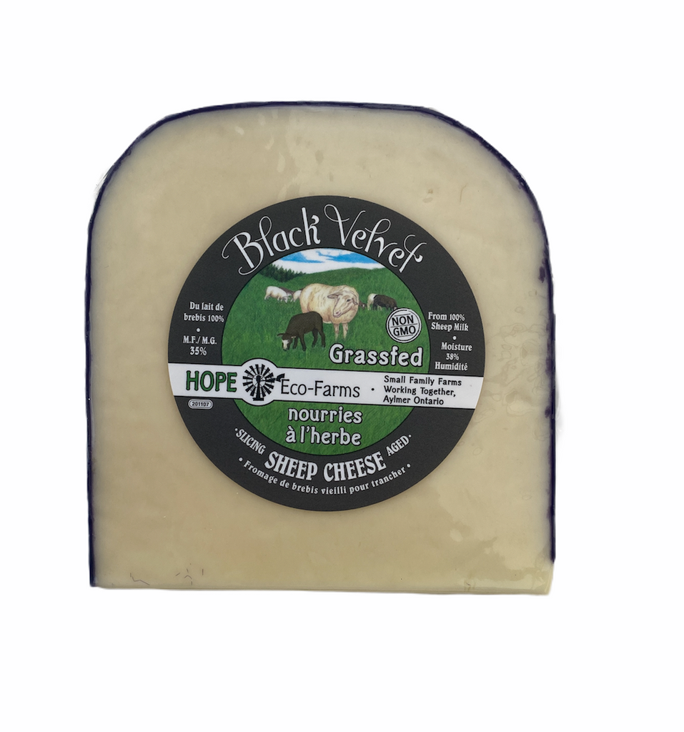 Black Velvet Sheep Cheese - From The Farmer.ca